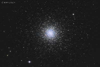 M3 Star Cluster – CDK17 Nativ LRGB
